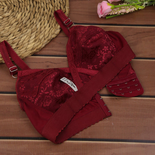 1 Piece Broad belt 4 hook closer comfortable bra